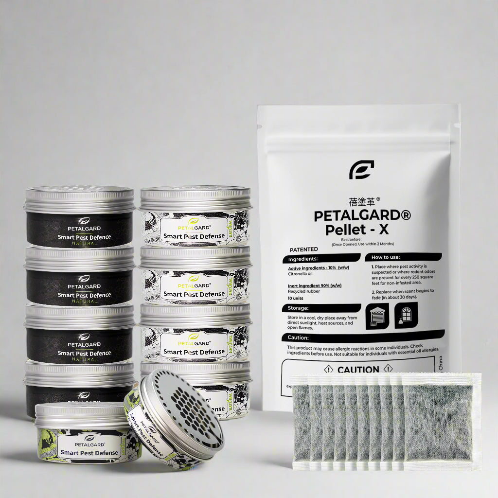 PetalGard® - Award-Winning Green Pest Repellent  (10pcs) (Effective on rodents, mosquitos and insects)