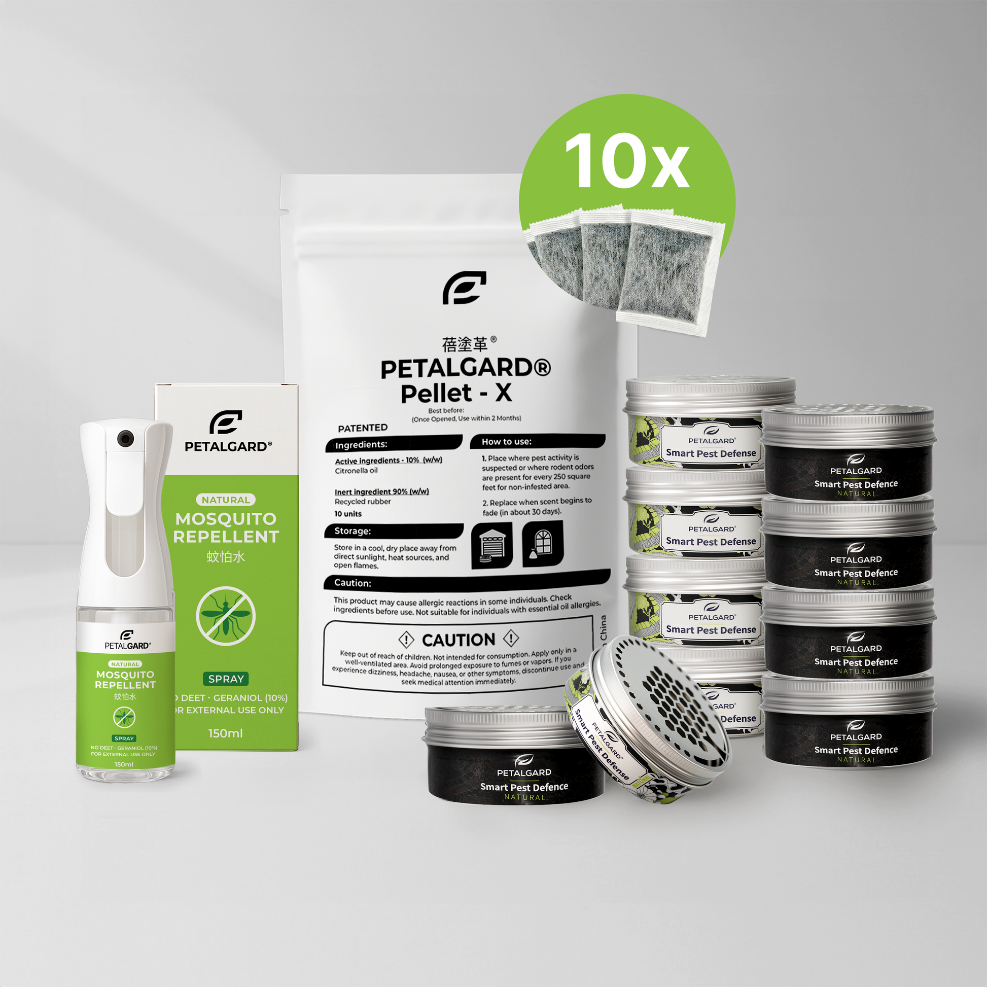 PetalGard® - Award-Winning Green Pest Business Kit  (Up to 10 months Protection)