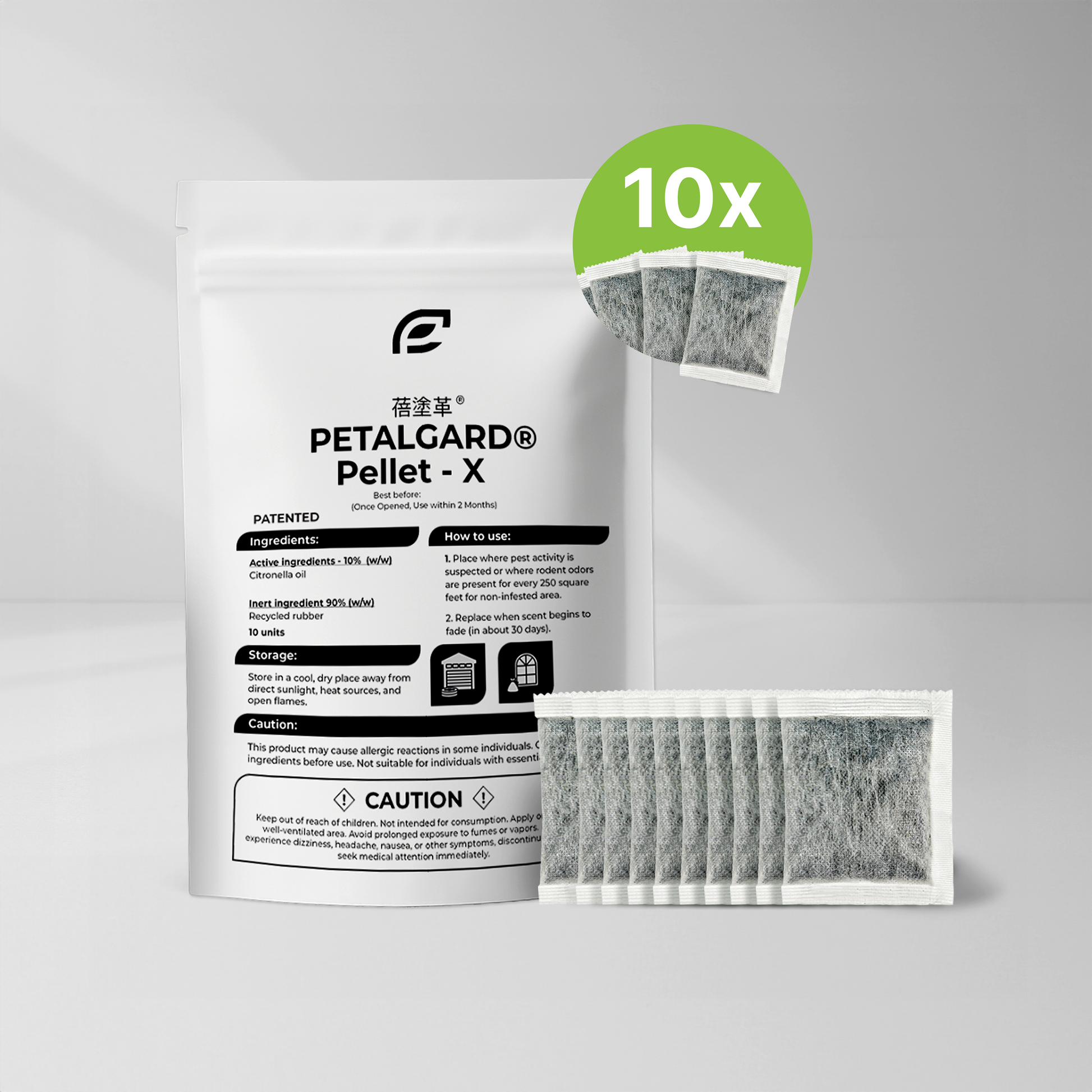 PetalGard® -Green Pest Repellent  (10x Sachets)